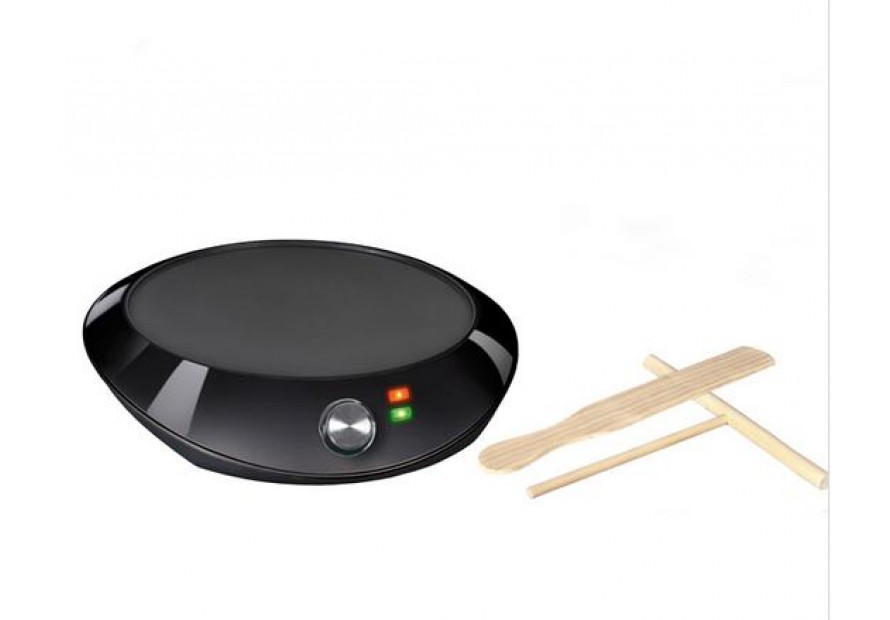 CREPIERA PIASTRA PER CREPES CREPE MAKER 1000W PIASTRA 30 CM ANTIADERENTE